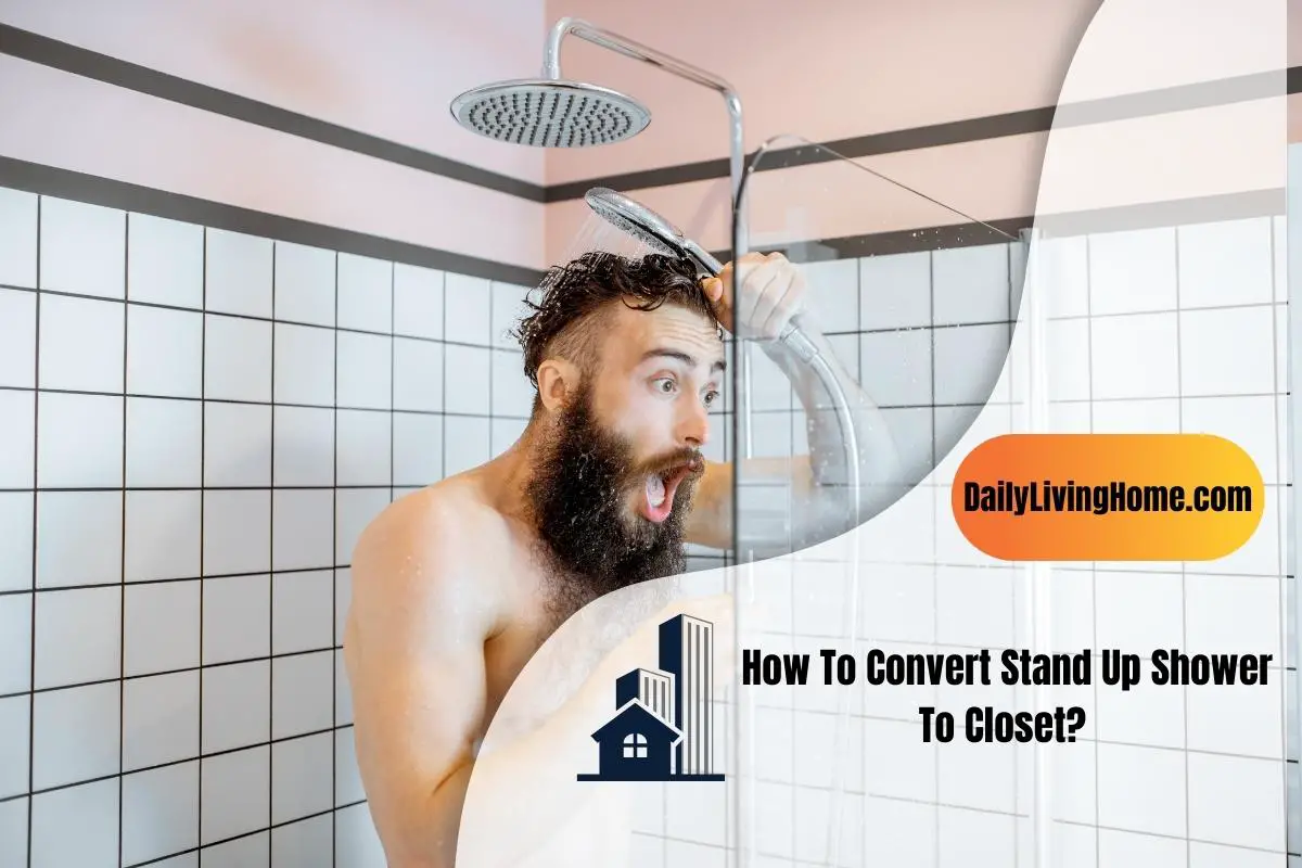 Convert Stand Up Shower To Closet