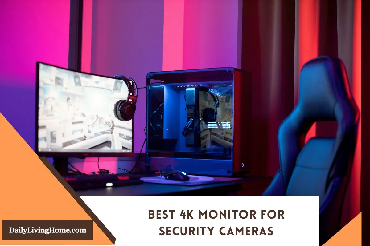 Best 4k Monitor For Security Cameras